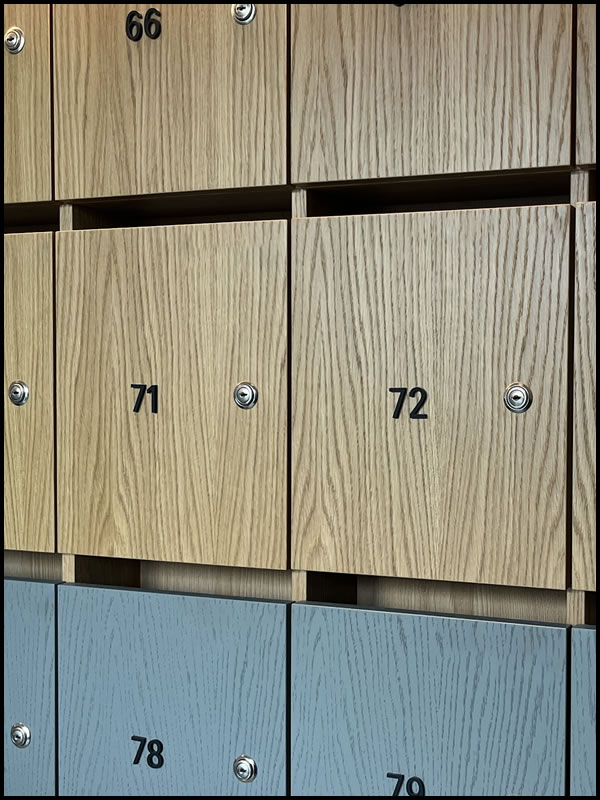 Vertical Wooden Postboxes